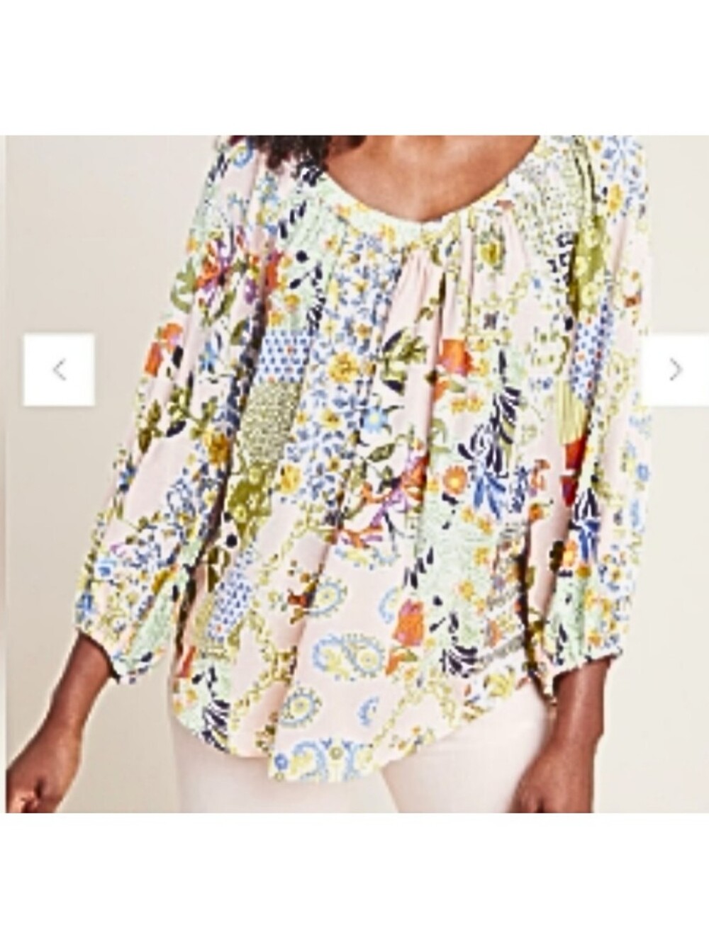 Anthro Blouse Sz 4 - Picture 5 of 6